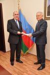 Kazakh Ambassador presents credentials to Azerbaijani Foreign Minister (PHOTO)