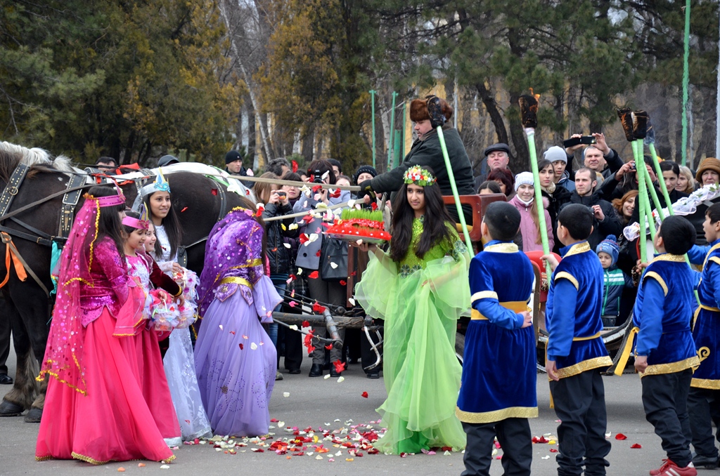 Ukrayna Azərbaycanlı Gənclər Birliyinin təşəbbüsü ilə Novruz şənliyi keçirilib