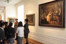 В рамках образовательного проекта школьники Баку посетили Национальный музей искусств Азербайджана