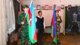 Учащиеся Гимназии Искусств представили работы и постановку, посвященные Дню геноцида азербайджанцев  (фото)