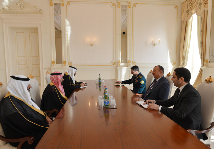 Президент Азербайджана принял гендиректора Погранслужбы Саудовской Аравии