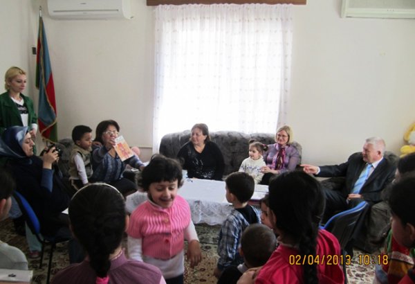 Представители Россотрудничества в Азербайджане посетили воспитанников детского дома (фото)