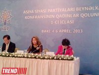 В Баку проходит встреча женщин-политиков мира (ФОТО)