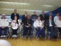 Определены первые чемпионы Азербайджана по боулингу среди инвалидов (фото)