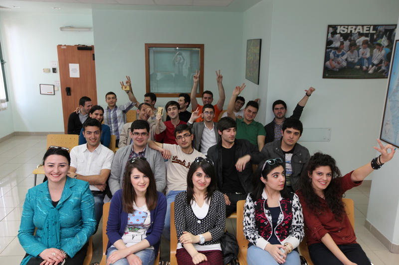 Students of Azerbaijan Tourism Institute go to Israel for internship (PHOTO)