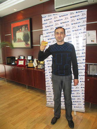 Azerbaijani AtaBank determines winner of “Novruz chance” competition