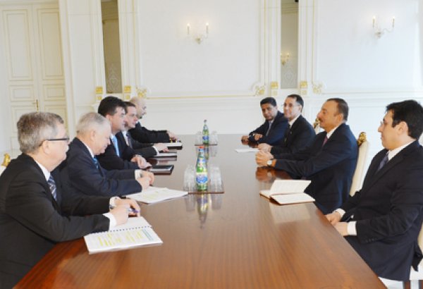 President Ilham Aliyev receives Slovakian delegation led by Deputy Prime Minister and Minister of Foreign and European Affairs