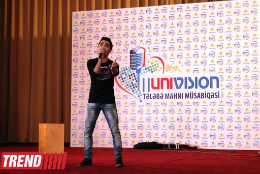 В Азербайджане стартовал музыкальный конкурс "Univision" среди студентов (фотосессия)