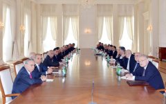 Под председательством Президента Азербайджана прошло заседание Кабинета Министров по итогам I квартала 2013 года (ФОТО)