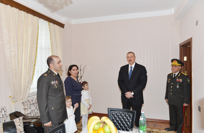 Azerbaijani President reviews reconstructed N military unit in Hajigabul region (PHOTO)