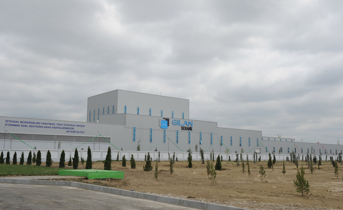 Ceramic Slab Production Plant inaugurated in Hajigabul region (PHOTO)