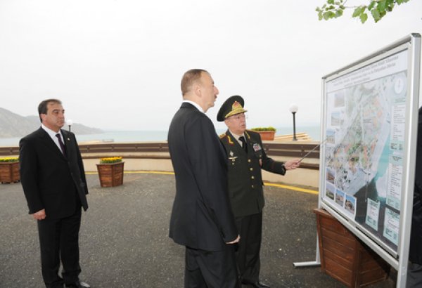 Президент Азербайджана принял участие в открытии ряда объектов социальной инфраструктуры в Мингячевире (ФОТО)