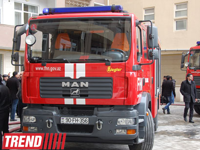 МЧС Азербайджана распространил информацию о пожаре в мечети