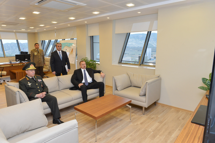 Президент Ильхам Алиев ознакомился с системой безопасности Мингячевирского водохранилища (ФОТО)