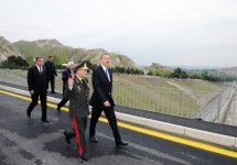 Prezident İlham Əliyev Mingəçevir Su Anbarının təhlükəsizlik sistemi ilə tanış olub (FOTO)