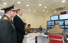 Президент Ильхам Алиев ознакомился с системой безопасности Мингячевирского водохранилища (ФОТО)