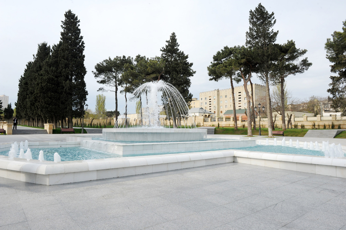 Президент Азербайджана принял участие в открытии парка культуры и отдыха в поселке Баладжары (ФОТО)