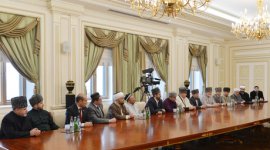 Президент Ильхам Алиев: В Азербайджане осуществляются важные меры в области реставрации и сохранения религиозно-исторических памятников (ФОТО)