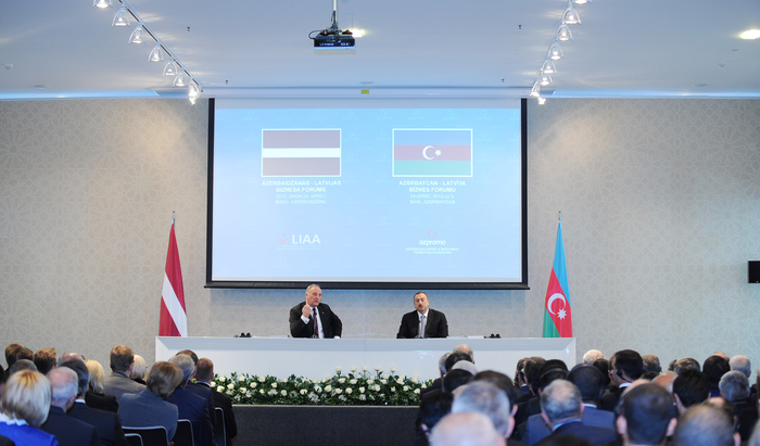 Baku hosts Azerbaijan-Latvia business forum (PHOTO)