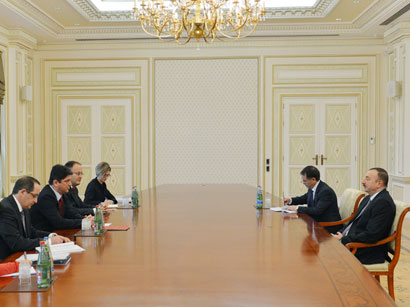 Президент Азербайджана принял главу МИД Румынии