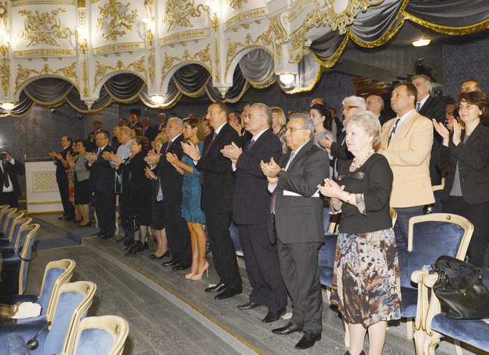 President Ilham Aliyev attends solemn ceremony to mark 90th anniversary of academician Zarifa Aliyeva (PHOTO)