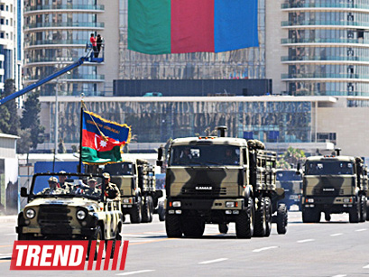 В Баку пройдет военный парад