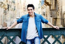 Азербайджанский участник "Евровидения-2013" Фарид Мамедов на Мальте (фотосессия)
