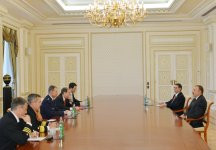 Azerbaijani President receives Commander, U.S. Transportation Command