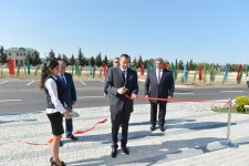 Azerbaijani President opens Qobustan Sports Complex (PHOTO)