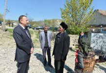Президент Азербайджана ознакомился с реконструкцией автомобильной дороги Гобустан-Хильмилли (ФОТО)
