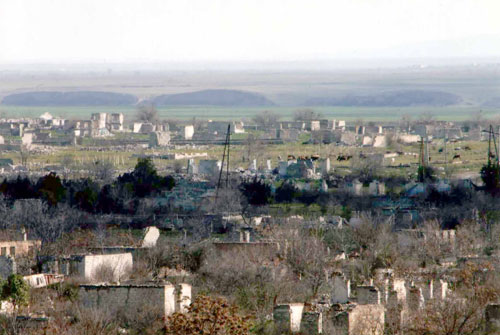 Armenian armed forces fired on Agdam civilians