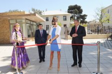 Azerbaijan`s first lady opens several facilities (PHOTO)