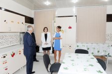 Azerbaijan`s first lady opens several facilities (PHOTO)