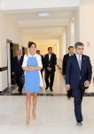 Azerbaijani first lady inspects preparatory work in Olympic Village (PHOTO)