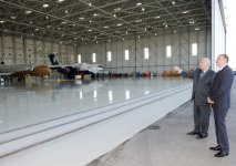 Президент Азербайджана принял участие в открытии Международного логистического центра  и ознакомился с новыми самолетами (ФОТО)