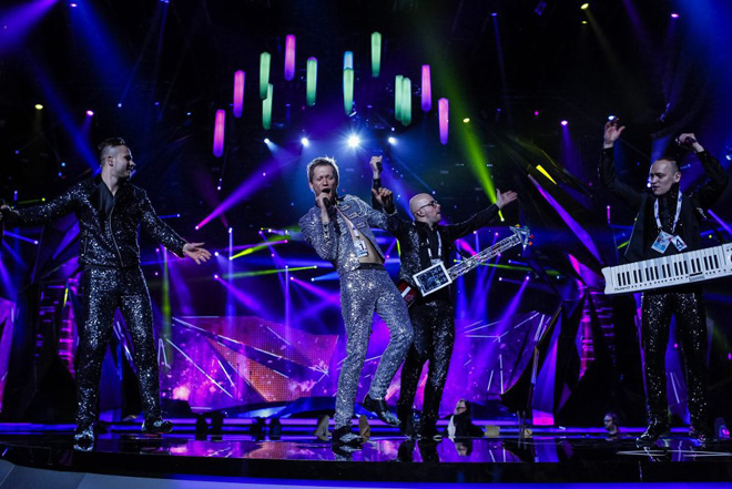 Лорин и участники "Евровидения-2013" на сцене "Мальмё Арена" (видео-фото)