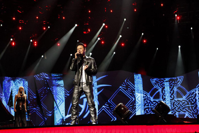 Лорин и участники "Евровидения-2013" на сцене "Мальмё Арена" (видео-фото)