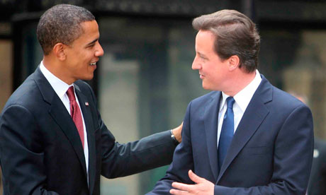 Obama, Cameron welcome Russian engagement on Syria
