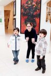 Vice-President of Heydar Aliyev Foundation Leyla Aliyeva attends launch of young Russian painters` exhibition in Baku (PHOTO)