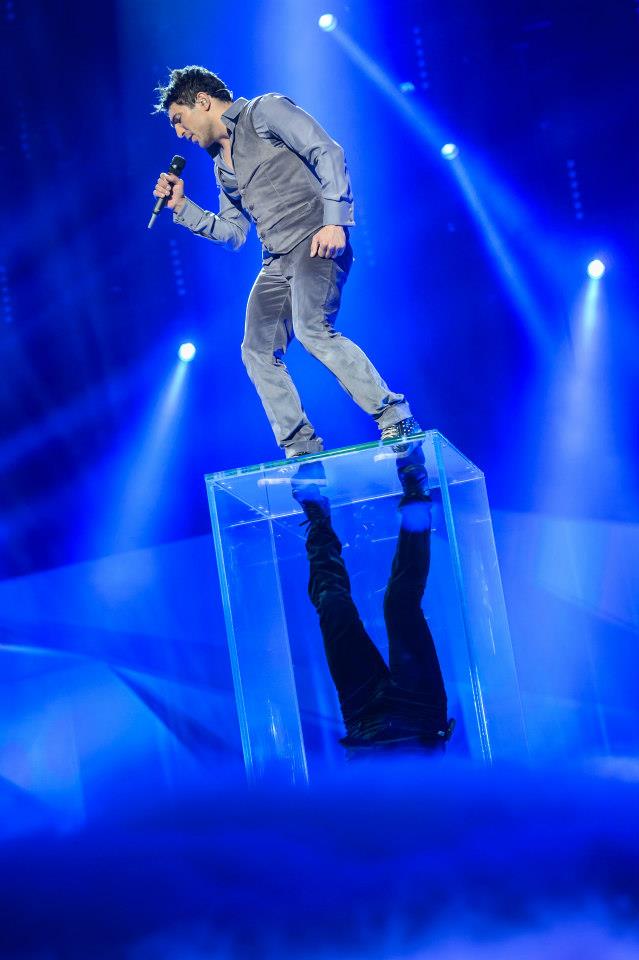 Азербайджанский участник "Евровидения-2013" представил "Funny backstage rehearsal"  (видео-фото)