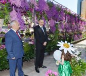 Azərbaycan Prezidenti İlham Əliyev və xanımı Gül bayramında iştirak ediblər (ƏLAVƏ OLUNUB) (FOTO)