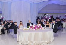 President Ilham Aliyev and his spouse attends solemn ceremony on 90th anniversary of national leader Heydar Aliyev (PHOTO)