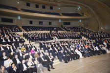 President Ilham Aliyev and his spouse attends solemn ceremony on 90th anniversary of national leader Heydar Aliyev (PHOTO)