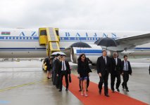 Президент Азербайджана Ильхам Алиев прибыл с официальным визитом в Австрию