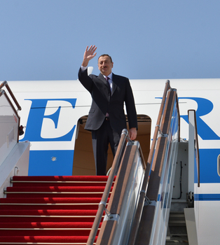 Президент Азербайджана отбыл с официальным визитом в Австрию