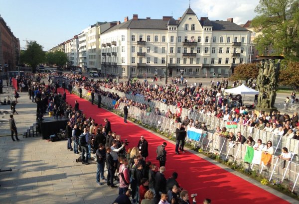 В Мальмё состоялась официальная церемония открытия "Евровидения-2013"