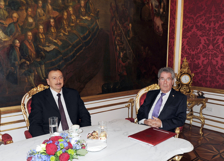 В Вене состоялась встреча один на один президентов Азербайджана и Австрии