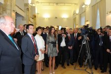 President Ilham Aliyev and his spouse attend opening of Azerbaijani Cultural Center in Vienna (PHOTO)