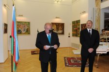 President Ilham Aliyev and his spouse attend opening of Azerbaijani Cultural Center in Vienna (PHOTO)