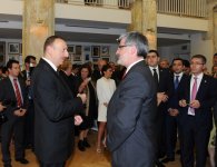 Президент Азербайджана и его супруга приняли участие в открытии Азербайджанского культурного центра в Вене (ФОТО)